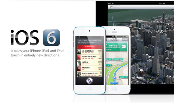 Las novedades en el iOS 6 de Apple