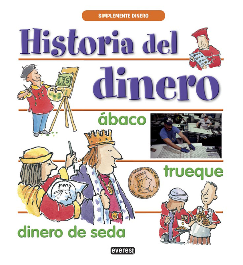 Colección «Simplemente dinero»: un repaso infantil a la historia económica